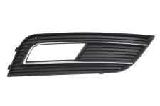 Rejilla Audi A4 2012-2015 parachoques delantero / con antiniebla / con moldura cromada / derecha