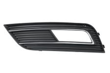 Rejilla Audi A4 2012-2015 parachoques delantero / con antiniebla / con moldura cromada / izquierda