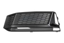 Rejilla Audi A4 2015-2018 parachoques delantero / modelo s-line / moldura negra brillante / izquierda