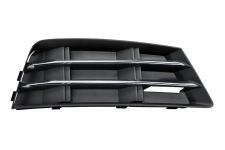 Rejilla Audi A4 2015-2019 parachoques delantero / moldura cromada / derecha