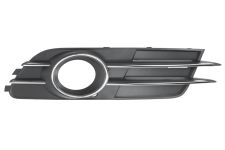 Rejilla Audi A6 2011-2014 parachoques delantero / con antiniebla / cerquillo antiniebla / con moldura cromada / derecha