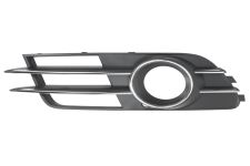 Rejilla Audi A6 2011-2014 parachoques delantero / con antiniebla / cerquillo antiniebla / con moldura cromada / izquierda