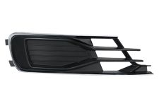 Rejilla Audi A6 2014-2016 parachoques delantero / con moldura cromada / derecha