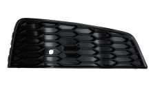 Rejilla Audi Q3 2015-2018 parachoques delantero / modelo s-line / negra brillante / superior / derecha