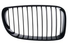 Rejilla Bmw Serie 1 (e82-e88) 2007-2013 coupe / cabrio / frente / marco negro / lamas negras / derecha