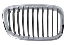 Rejilla Bmw Serie 1 (f20-f21) 2012-2015 frente modelo basis / negra / cromada derecha