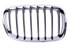 Rejilla Bmw Serie 1 (f20-f21) 2012-2015 frente modelo sport / negra / cromada derecha