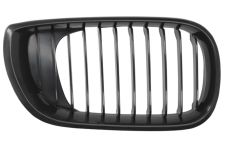 Rejilla Bmw Serie 3 (e46) 2001-2005 frente marco negra / lamas negras / derecha
