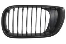 Rejilla Bmw Serie 3 (e46) 2001-2005 frente marco negra / lamas negras / izquierda