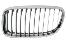 Rejilla Bmw Serie 3 (e90-e91) 2009-2012 frente / marco cromado / lamas negras / cromadas / izquierda