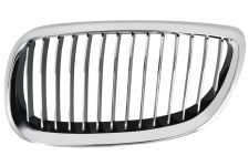 Rejilla Bmw Serie 3 (e92-e93) 2010-2013 coupe / cabrio / frente / modelo m3 / marco cromado / lamas cromada / negras izquierda