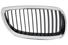 Rejilla Bmw Serie 3 (e92-e93) 2010-2013 coupe / cabrio / frente / modelo m3 / marco cromado / lamas negras derecha