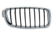 Rejilla Bmw Serie 3 (f30-f31) 2015-2018 frente / sport / marco cromado / lamas negras / derecha