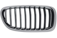 Rejilla Bmw Serie 5 (f10-f11) 2013-2016 frente / marco cromada / lamas cromadas / negras / derecha