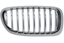 Rejilla Bmw Serie 5 (f10-f11) 2013-2016 frente / marco cromada / lamas cromadas / titanio / derecha