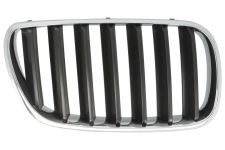 Rejilla Bmw X3 (e83) 2006-2010 frente / marco cromado / lamas negras / derecha