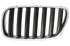 Rejilla Bmw X3 (e83) 2006-2010 frente / marco cromado / lamas negras / izquierda