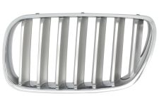 Rejilla Bmw X3 (e83) 2006-2010 frente / marco cromado / lamas titanio / izquierda