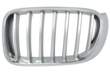 Rejilla Bmw X3 (f25) 2014-2017 frente / marco cromado / lamas cromadas / izquierda