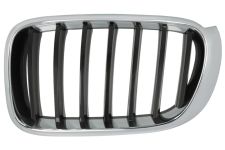 Rejilla Bmw X3 (f25) 2014-2017 frente / marco cromado / lamas negras / izquierda