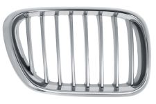 Rejilla Bmw X5 (e53) 2000-2004 frente / marco cromado / lamas cromadas / derecha