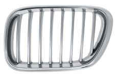 Rejilla Bmw X5 (e53) 2000-2004 frente / marco cromado / lamas cromadas / izquierda
