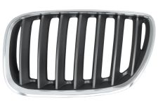 Rejilla Bmw X5 (e53) 2004-2006 frente / marco cromado / lamas negras izquierda