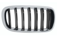 Rejilla Bmw X5 (f15) 2013-2018 frente / marco cromado / lamas negras / derecha