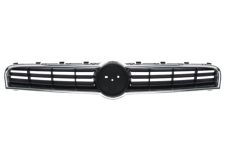 Rejilla Fiat Bravo 2007-2014 frente / negra brillante / con marco cromada