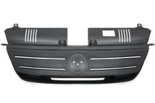 Rejilla Fiat Idea 2003-2006 frente / negra / con moldura cromada