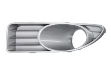 Rejilla Fiat Linea 2007-2011 parachoques delantero / gris / con antiniebla / izquierda