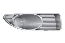 Rejilla Fiat Linea 2007-2011 parachoques delantero / gris / sin antiniebla / derecha