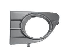 Rejilla Fiat Punto Evo 2009-2012 parachoques delantero / inferior / con antiniebla / gris oscuro / izquierda