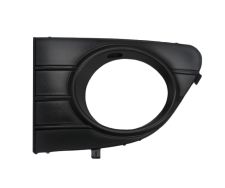 Rejilla Fiat Punto Evo 2009-2012 parachoques delantero / inferior / con antiniebla / negra brillante / izquierda