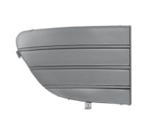 Rejilla Fiat Punto Evo 2009-2012 parachoques delantero / inferior / gris oscuro / derecha