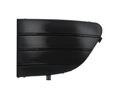 Rejilla Fiat Punto Evo 2009-2012 parachoques delantero / inferior / negra brillante / izquierda