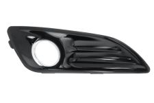 Rejilla Ford Fiesta 2013-2017 parachoques delantero / con antiniebla / negro brillante / derecha