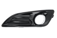 Rejilla Ford Fiesta 2013-2017 parachoques delantero / con antiniebla / negro brillante / izquierda