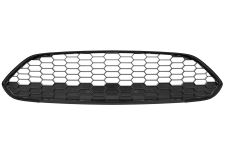 Rejilla Ford Fiesta 2013-2017 parachoques delantero / superior / panel de abeja / con moldura negra / central