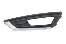 Rejilla Ford Focus 2015-2018 parachoques delantero / con antiniebla / con moldura croma / izquierda