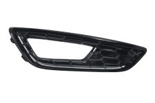 Rejilla Ford Focus 2015-2018 parachoques delantero / con antiniebla / panel de abeja / negro brillante / derecha