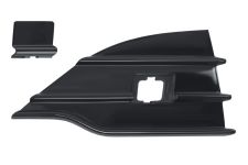 Rejilla Ford Kuga 2013-2016 parachoques delantero / negro brillante / derecha