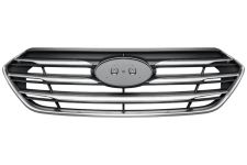 Rejilla Hyundai Santa Fe 2016-2018 frente / moldura cromada
