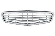 Rejilla Mercedes Clase C (w204) 2007-2011 frente / modelo classic / elegance / cromada / gris