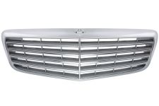 Rejilla Mercedes Clase E (w211) 2006-2009 frente / modelo classic / elegance / cromada / gris