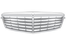Rejilla Mercedes Clase E (w212) 2009-2013 frente / cromada / gris plata