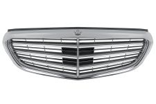 Rejilla Mercedes Clase E (w212) 2013-2016 frente / cromada / gris plata