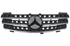 Rejilla Mercedes Clase M (w164) 2005-2008 frente / completa / negra / cromada