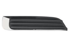 Rejilla Opel Insignia 2009-2014 parachoques delantero / sin antiniebla / con moldura cromada / izquierda