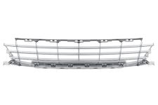 Rejilla Peugeot 207 2007-2009 parachoques delantero / modelo sport / inferior / molduras cromadas / central